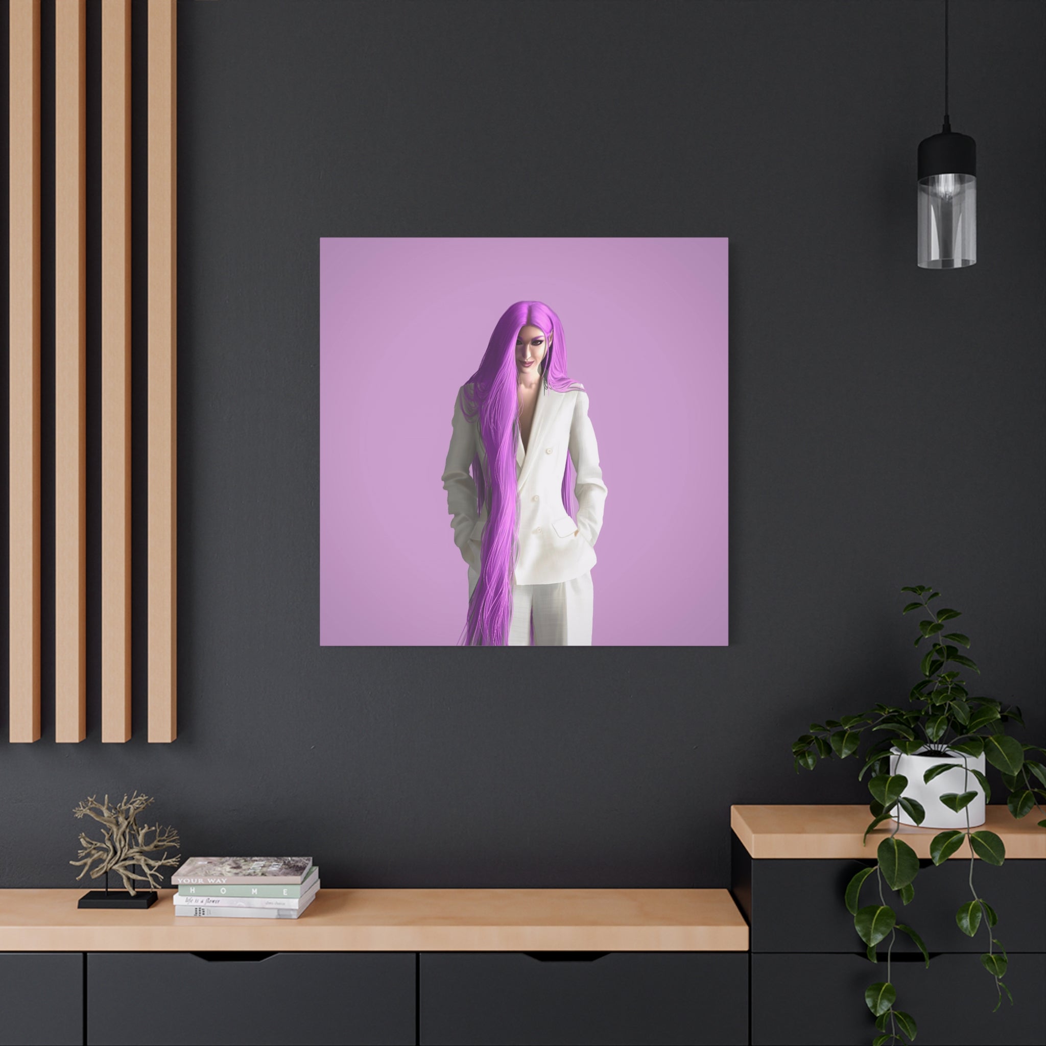 Matte Stretched Canvas | Rumi