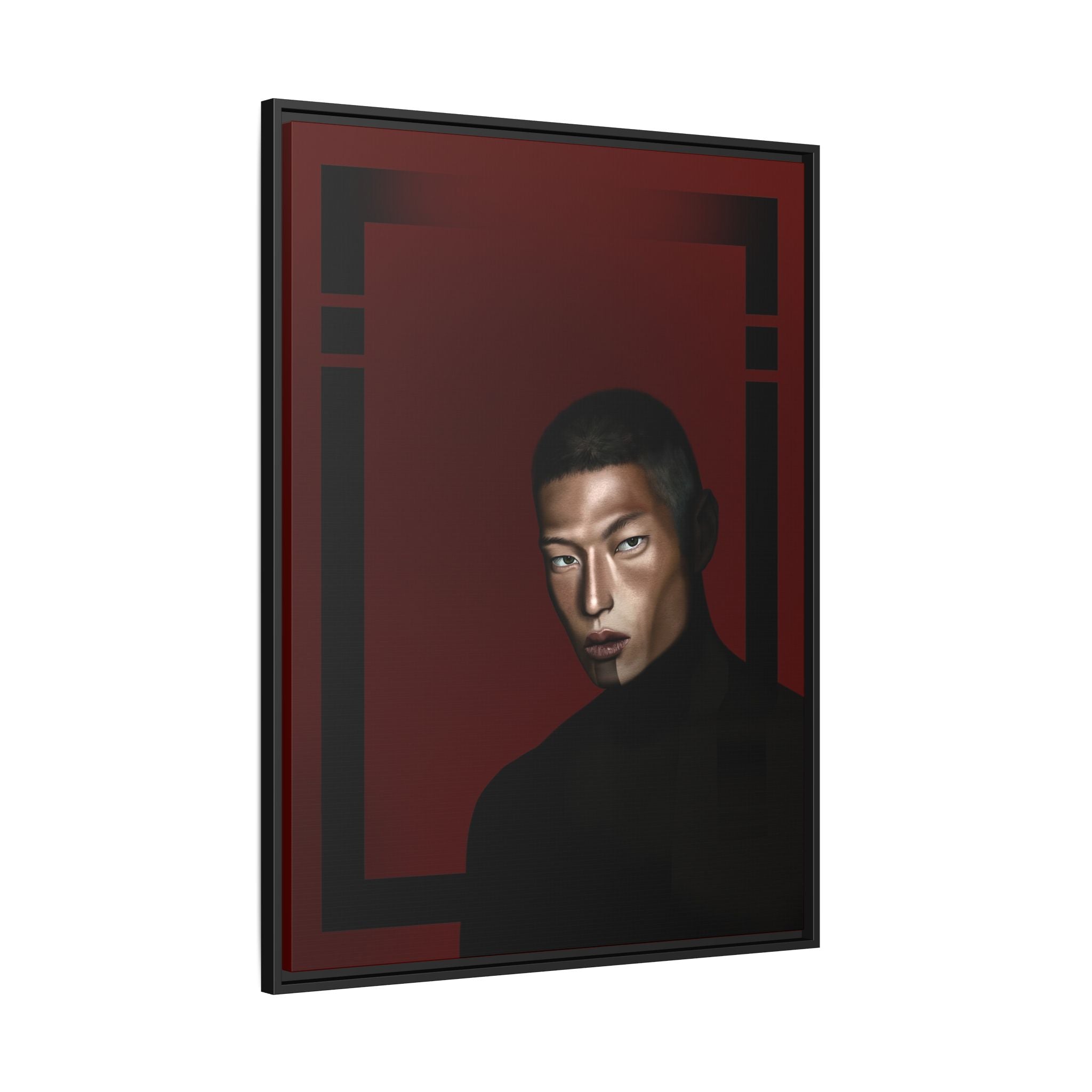 Matte Canvas Framed [Multi-color] | The Pact of the Three