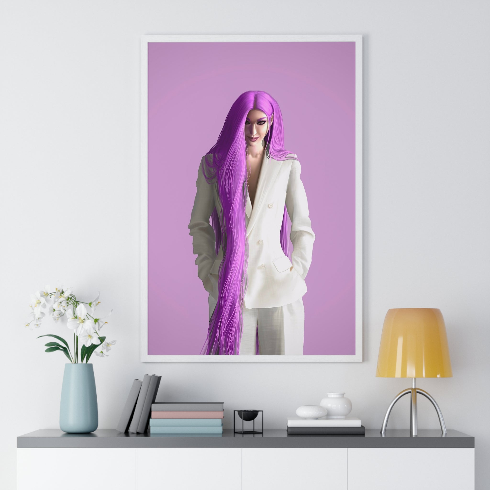 Vertical Framed Poster | Rumi