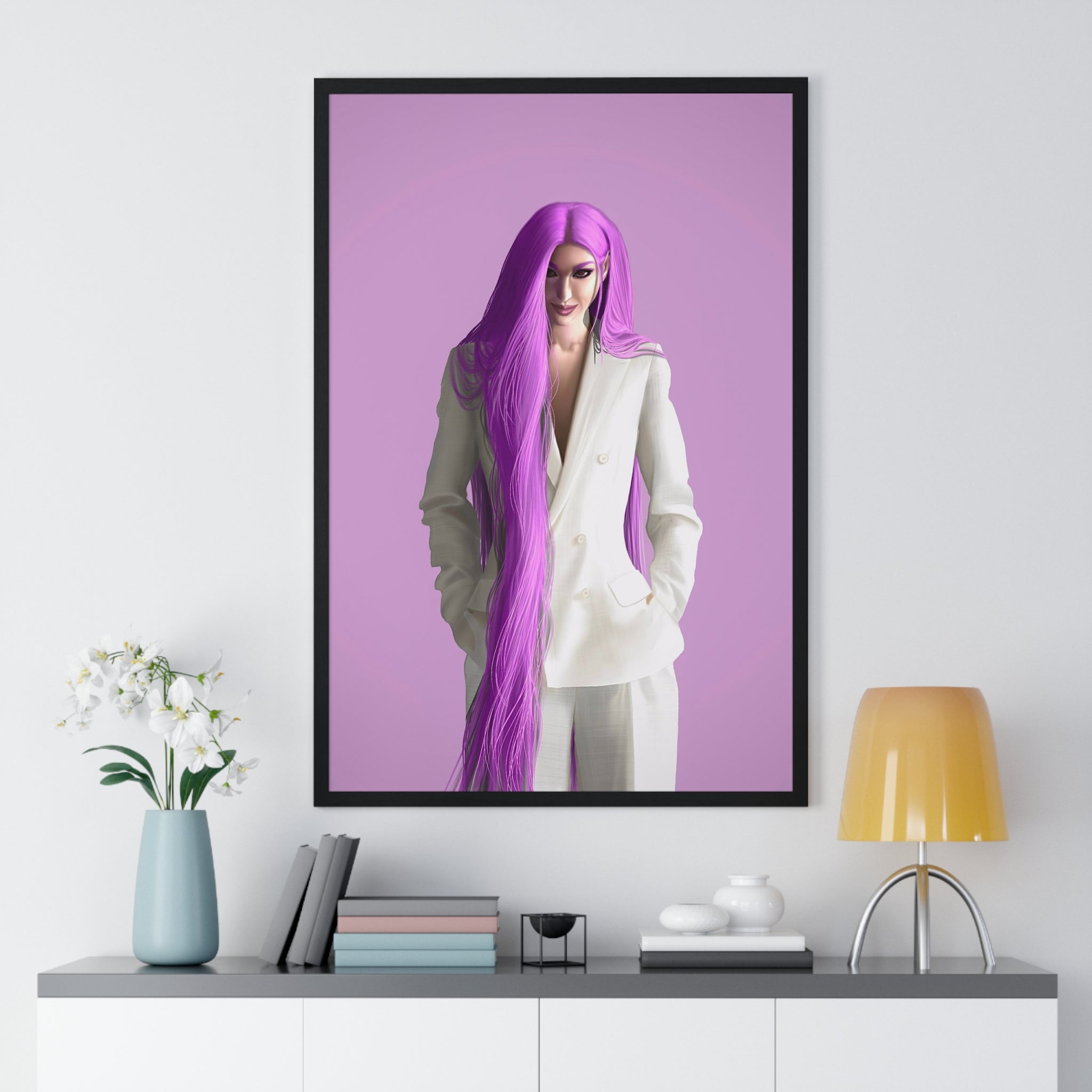 Vertical Framed Poster | Rumi