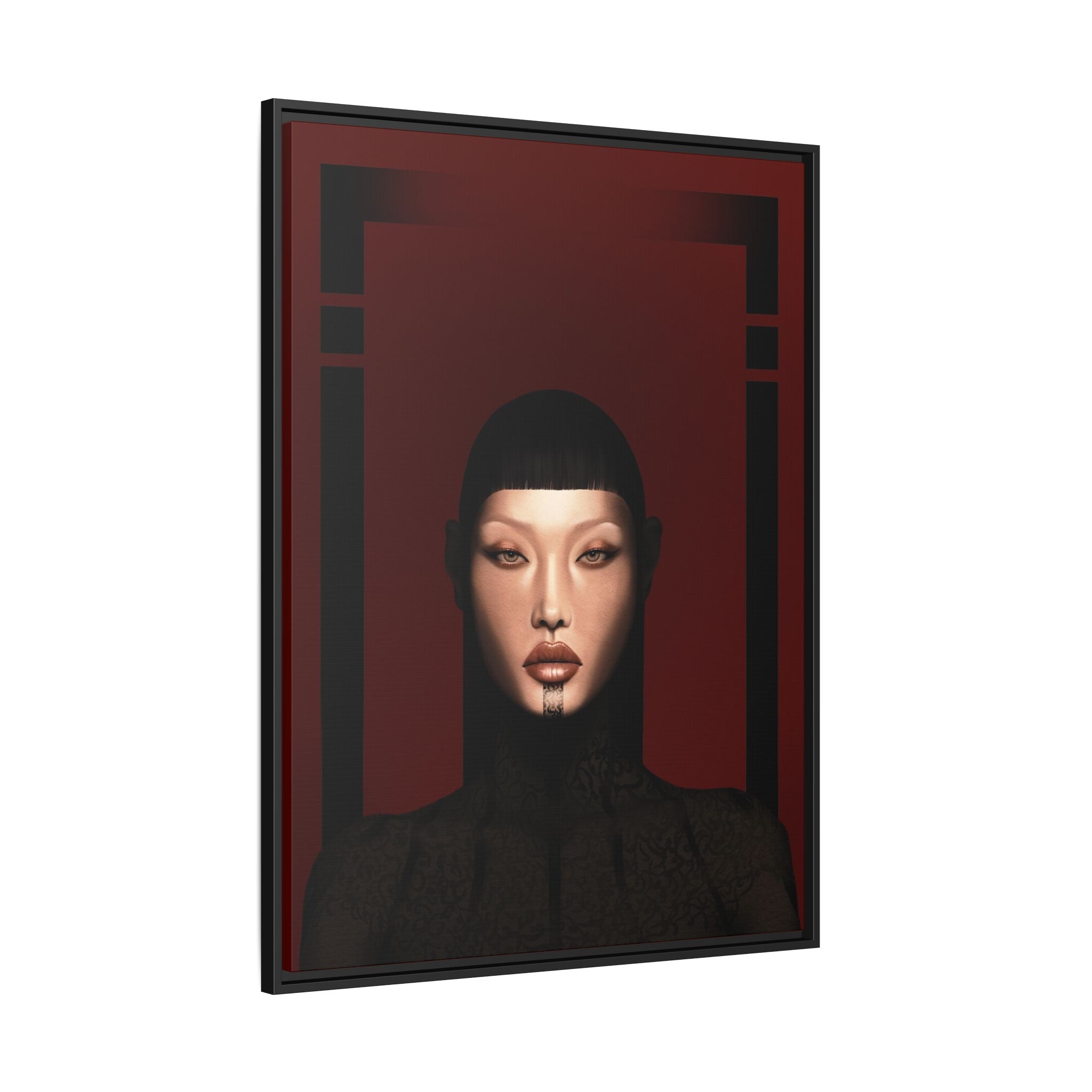 Matte Canvas Framed [Multi-color] | The Pact of the Three