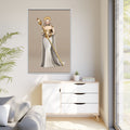 Matte Canvas Framed [Multi-color] | The Queen's Hand