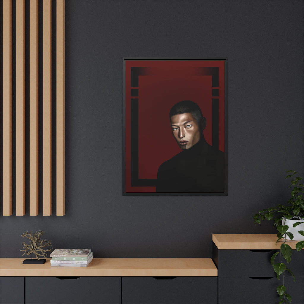 Matte Canvas Framed [Multi-color] | The Pact of the Three