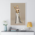 Vertical Framed Poster | The Queen's Hand